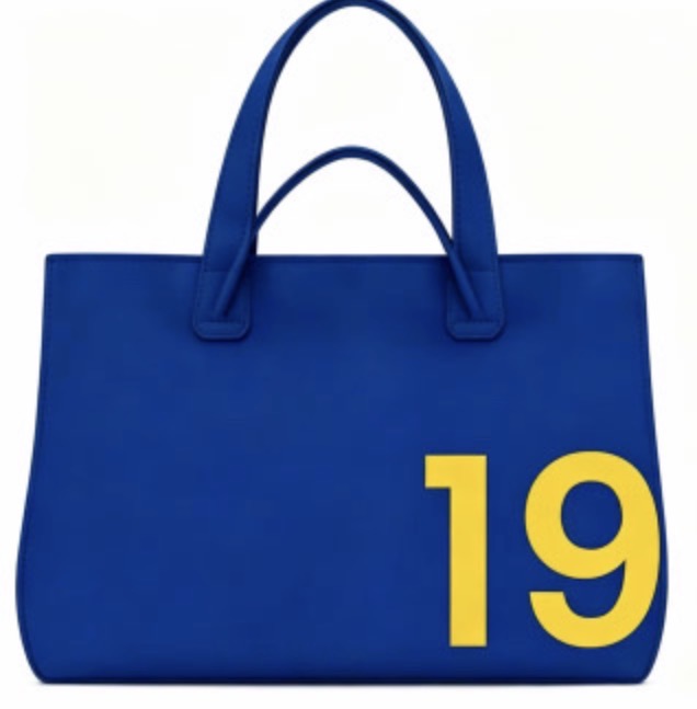 Pre Order The Royal Blue Poodle Tote